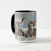 カナダのガチョウ マグカップ (正面左)