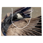 カナダのガチョウ ラージペーパーバッグ (正面)