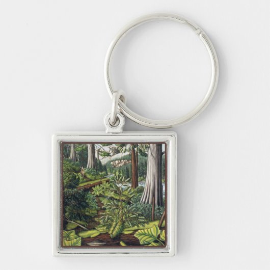 カナダのキーチェーンウエストコーストカナダのお土産 キーホルダー (正面)