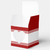 カナダのギフトボックスをパーソナライズするカナダのリーフギフトボックス フェイバーボックス (オープン)