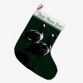 カナダのクリスマスのストッキングのカスタムに貯蔵するカナダ ラージクリスマスストッキング (正面 (吊り時))