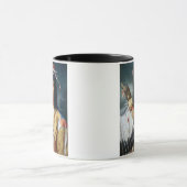 カナダのクリー族の人々のネイティブアメリカンの責任者 マグカップ (中央)