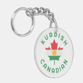 カナダのクルド人の根 キーホルダー (正面左)