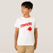カナダのグラフィティ Tシャツ (正面フル)