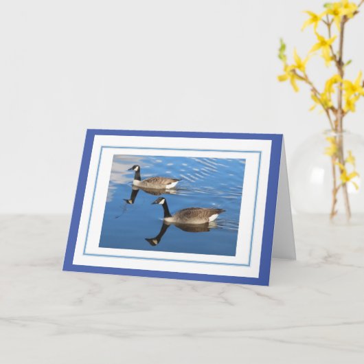 カナダのグリーティングカード カード (黄色い花)