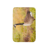 カナダのグースカラフル分野 バスマット (正面縦)