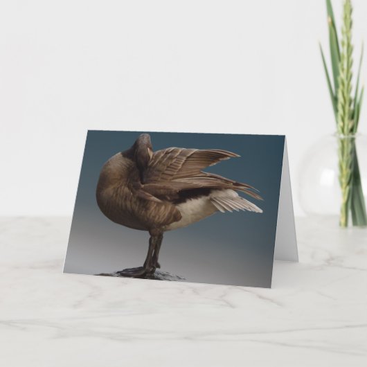 カナダのグースカードカナダのグリーティングカード カード (正面)