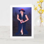 カナダのケベック州出身LeeMarie's creative Design カード (黄色い花)