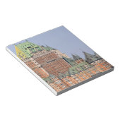 カナダのケベック市のシャトー・フロンテナック。 ノートパッド (アングル)