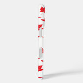 カナダのゲーゼとメープル離れの – カナダ国旗の赤。 Case-Mate iPhoneケース (裏面 / 右)