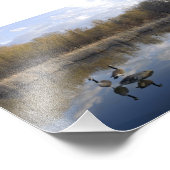 カナダのゲーゼ湖のパーチ フォトプリント            (角)