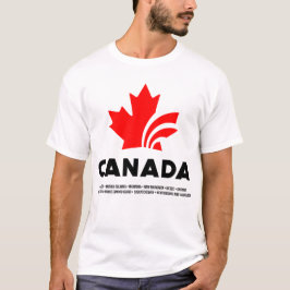 カナダのサクラの葉 | Tシャツ
