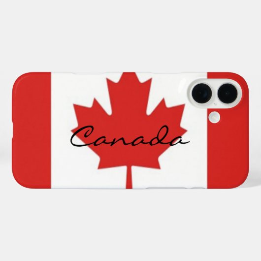 カナダのサトウカエデの葉 Case-Mate iPhoneケース (裏面 (横))