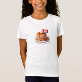 カナダのサンクスギビングのユーモア | メープルパンケーキと秋 Tシャツ