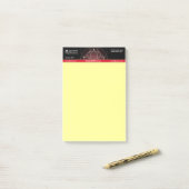 カナダのサービスノート ポストイット (デスク上)