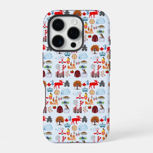 カナダのシンボル iPhoneケース (裏面)
