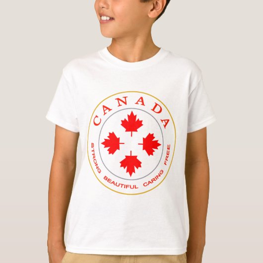 カナダのシンボル Tシャツ (正面)
