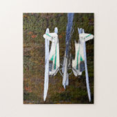 カナダのシープレーン。 ジグソーパズル (縦)