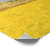 カナダのシーン：アルベルタ草原の水彩 ポスター (角)