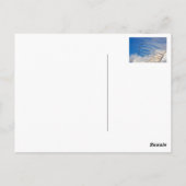 カナダのスノーバードハガキ ポストカード (裏面)