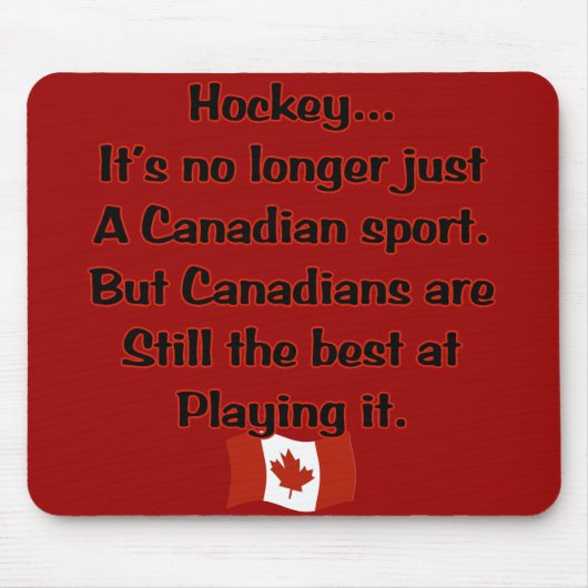 カナダのスポーツのマウスパッド マウスパッド (正面)