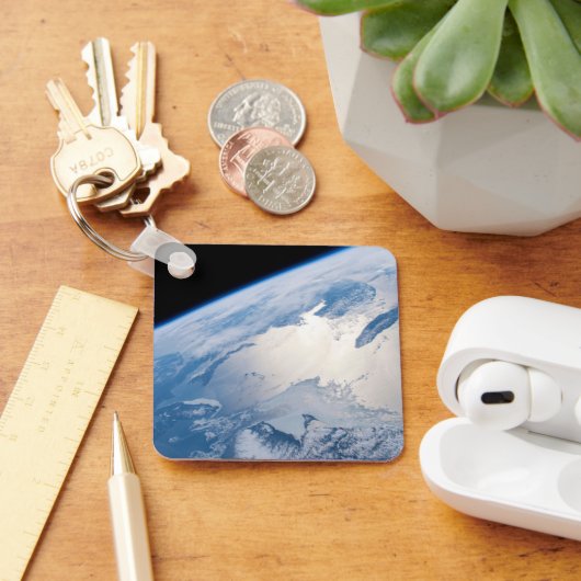 カナダのセントローレンス湾のSunglint。 キーホルダー (デスク)