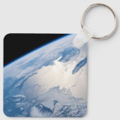カナダのセントローレンス湾のSunglint。 キーホルダー (裏面)