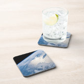 カナダのセントローレンス湾のSunglint。 コースター (右側)