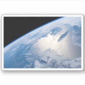 カナダのセントローレンス湾のSunglint。 シール (正面)