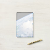 カナダのセントローレンス湾のSunglint。 ポストイット (デスク上)