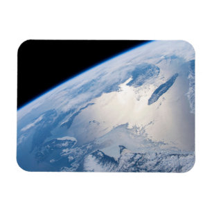 カナダのセントローレンス湾のSunglint。 マグネット