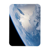 カナダのセントローレンス湾のSunglint。 マグネット (縦)