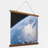 カナダのセントローレンス湾のSunglint。 吊り下げ型タペストリー (傾斜あり)