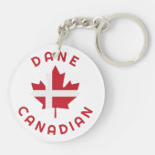 カナダのダンの根 キーホルダー (裏面)