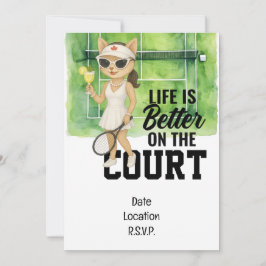 カナダのテニス選手の人生は裁判所でより良い 招待状