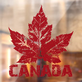 カナダのデカールカッコいいパーソナライズCanadaウィンドウデカール ウィンドウサイン (シート2)