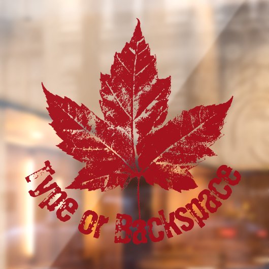 カナダのデカールカッコいいパーソナライズCanadaウィンドウデカール ウィンドウサイン (シート2)