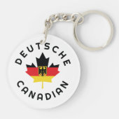 カナダのドイツのルーツ キーホルダー (裏面)