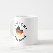 カナダのドイツのルーツ コーヒーマグカップ (正面左)