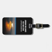 カナダのニューファンドランド州とラブラドール。 ラゲッジタグ (正面横)