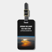 カナダのニューファンドランド州とラブラドール。 ラゲッジタグ (正面縦)