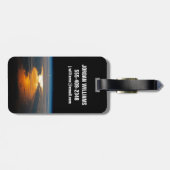 カナダのニューファンドランド州とラブラドール。 ラゲッジタグ (裏面横)