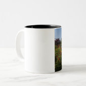 カナダのニュー·ブルンズウィック。キングスブレーガーデンインセント。 ツートーンマグカップ (正面左)