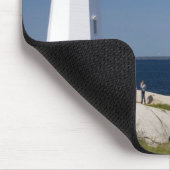 カナダのノバスコシア州ペギーズコーブにある灯台。 マウスパッド (コーナー)