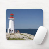 カナダのノバスコシア州ペギーズコーブにある灯台。 マウスパッド (マウス)