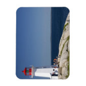 カナダのノバスコシア州ペギーズコーブにある灯台。 マグネット (縦)