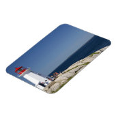 カナダのノバスコシア州ペギーズコーブにある灯台。 マグネット (左側)