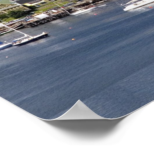 カナダのノバスコシア州ルネンバーグ。2 ポスター (角)