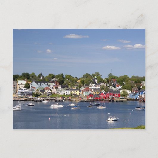 カナダのノバスコシア州ルネンバーグ。2 ポストカード (正面)