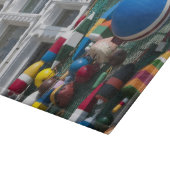 カナダのノヴァスコシア。ブイ·ショップ·イン·ブルー·ロックズ カッティングボード (角)